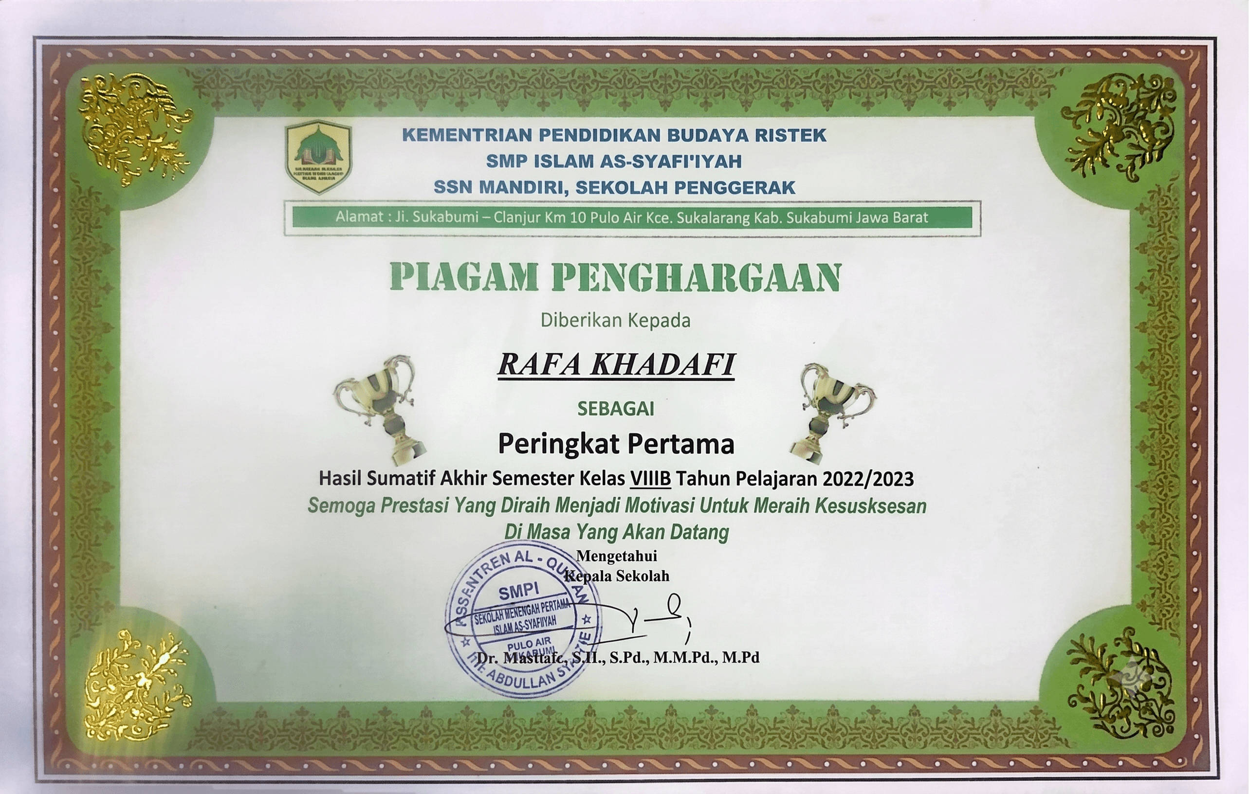 Ranking 1 SMP